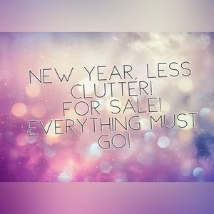 EVERYTHING MUST GO! ✨